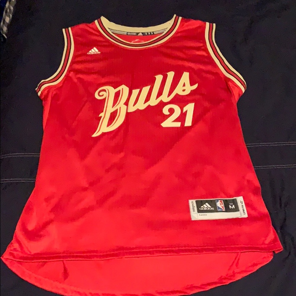 Jimmy Butler #21 Christmas 2015-2016 Bulls Jersey